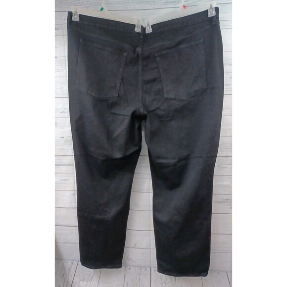 Old Navy Black Ankle Pants Stretch Casual Jeans Sz 28 Plus NWT - Picture 2 of 6